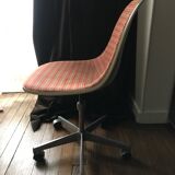 Rare La Fonda chair by George Nelson for Herman Miller. Original fabric by Alexander Girard