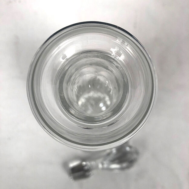 Cut crystal service, decanter, wine glasses and water glasses