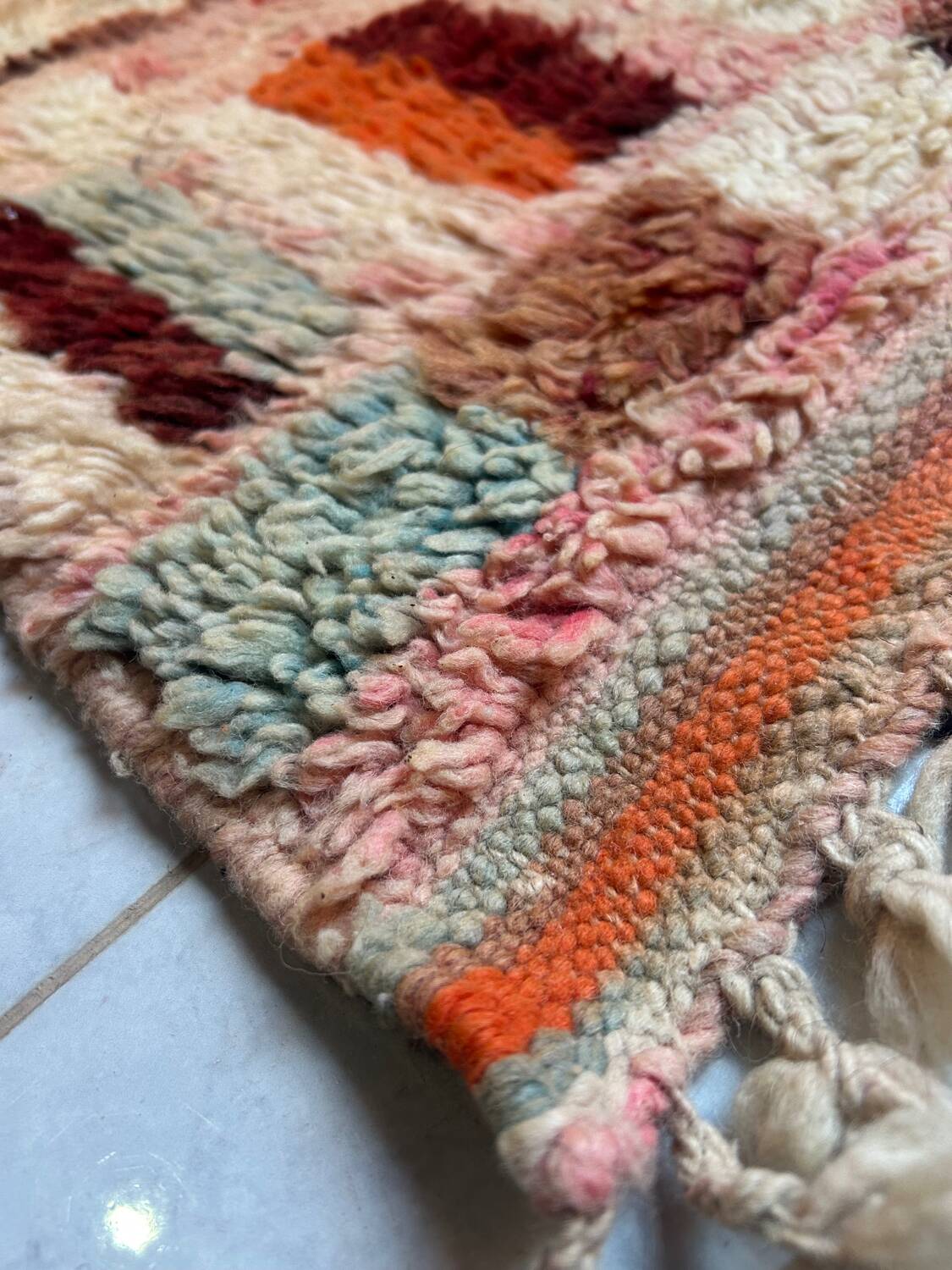 Berber rug for hallway Boujaad