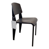 Chaise modèle "standard" design Jean Prouvé 1953, édition contemporaine par Vitra