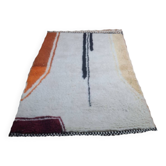 Handmade wool Berber rug 150 X 100 CM