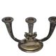 Art Deco three-armed candleholder, Germany, 1950s