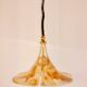 Tulip Cosack pendant lamp, 1970s, brass, 60 cm, E27