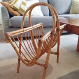 Rattan magazine door