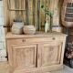 Solid wood sideboard