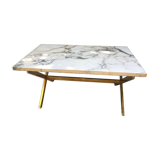 Marble tray coffee table