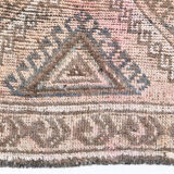 3x9 Bohemian Vintage Runner Rug 263x86Cm