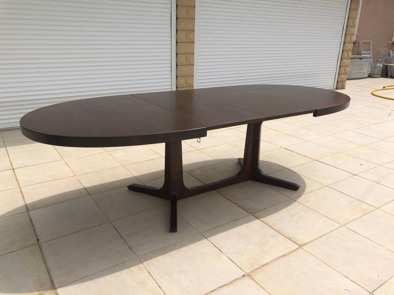 Baumann dining table and 6 gondola chairs set