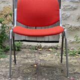4 chaises empilables de Giancarlo Piretti  DSC 106 pour  Anonima Castelli