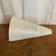 Antique KLYKA white metal wall light