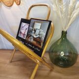 Rattan / bamboo magazine rack