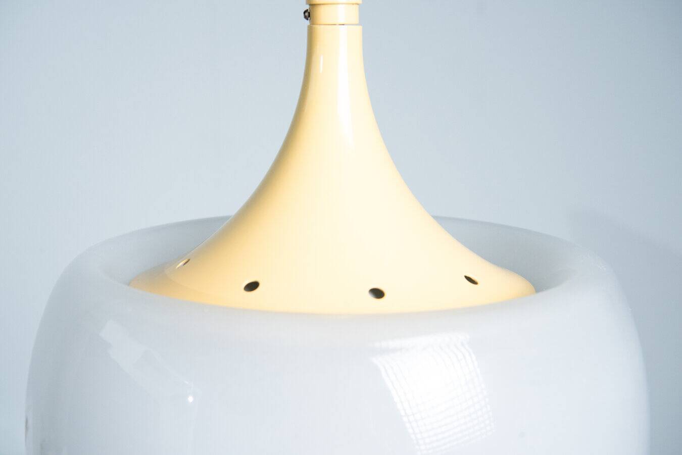 Mushroom-shaped pendant light - Elio Martinelli