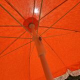 Vintage orange umbrella