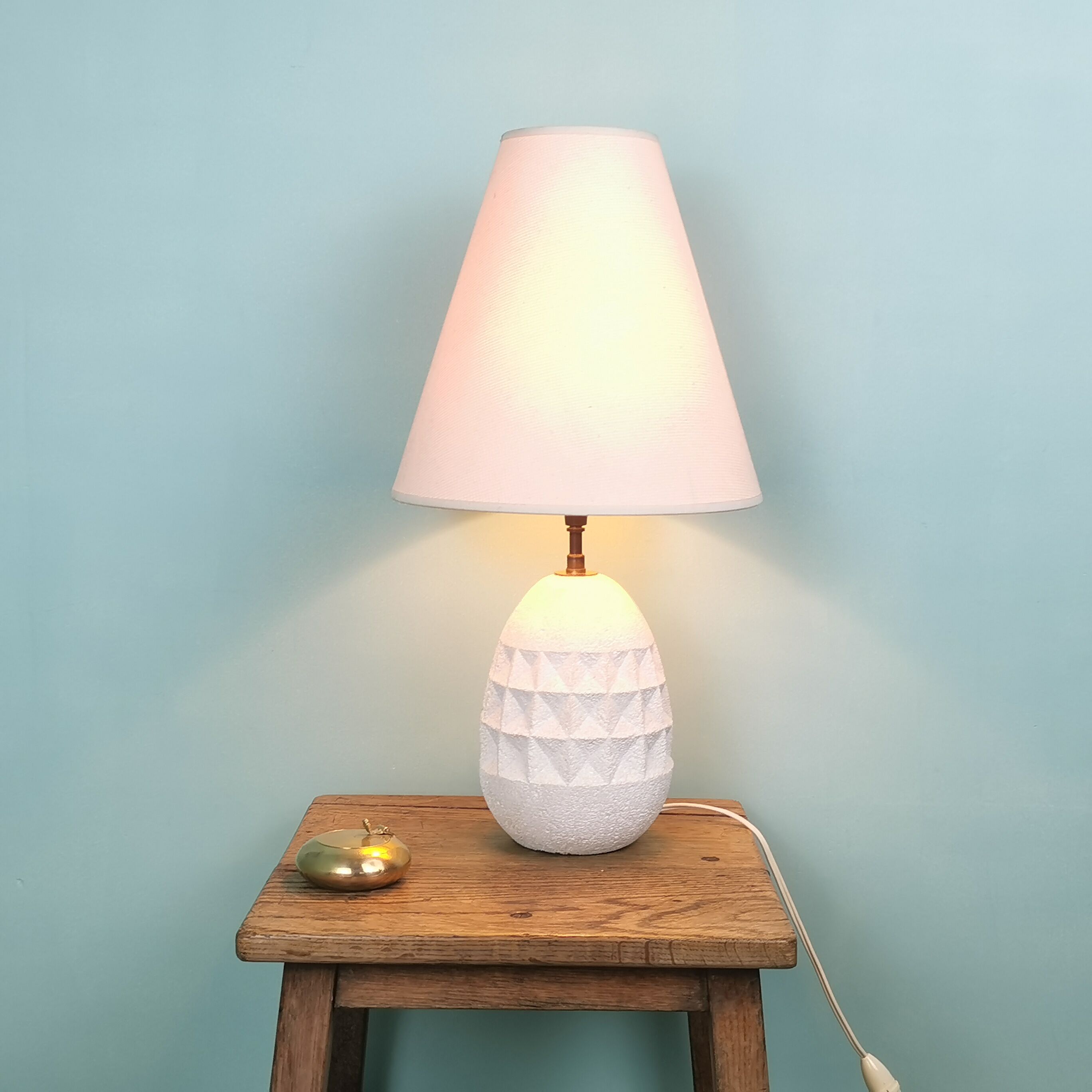 Lampe en pierre