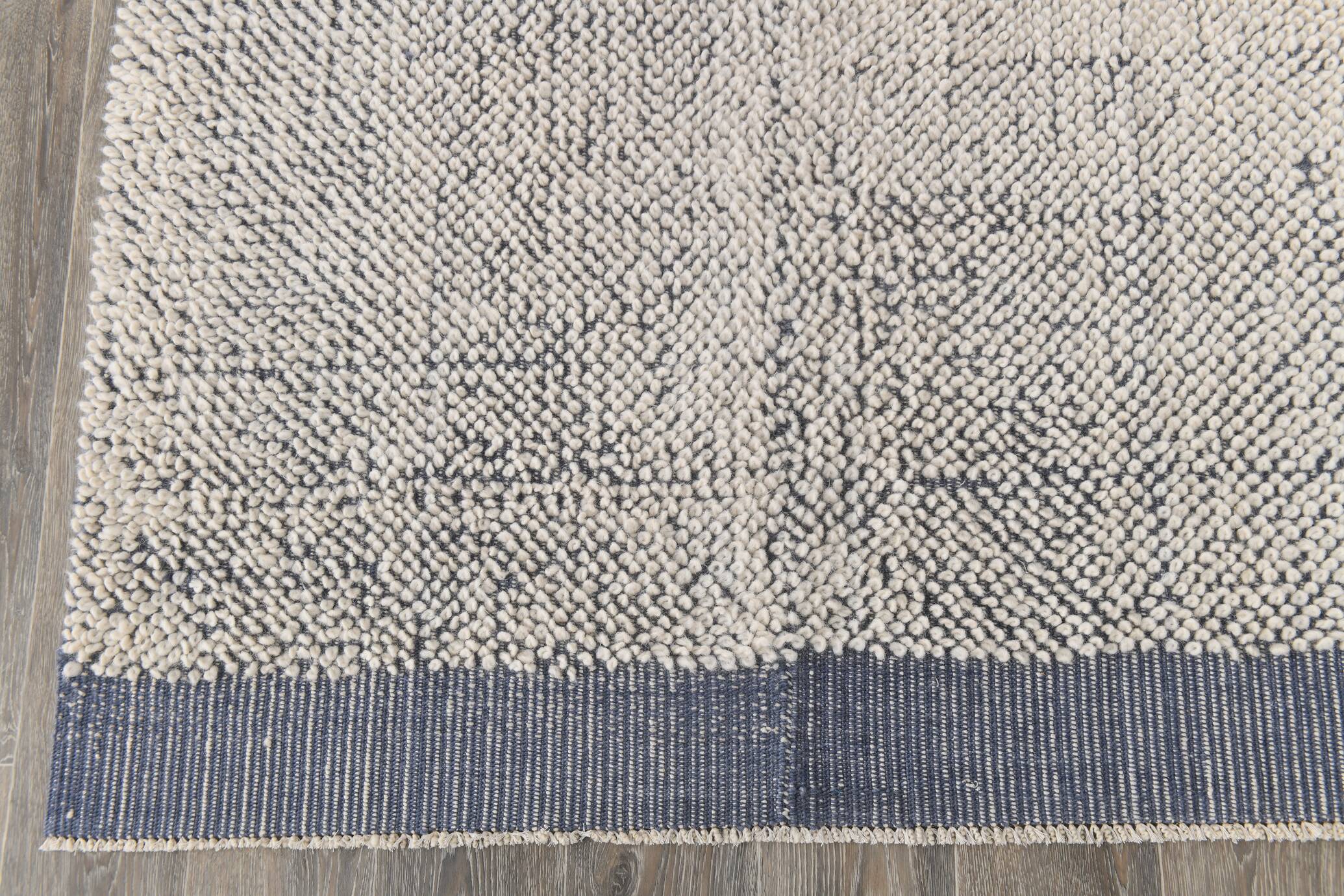 6x10 Rug For Living Room Soft Blue Beige Vintage Rug, 194x303Cm SK 34945