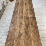 XL central island workbench oak