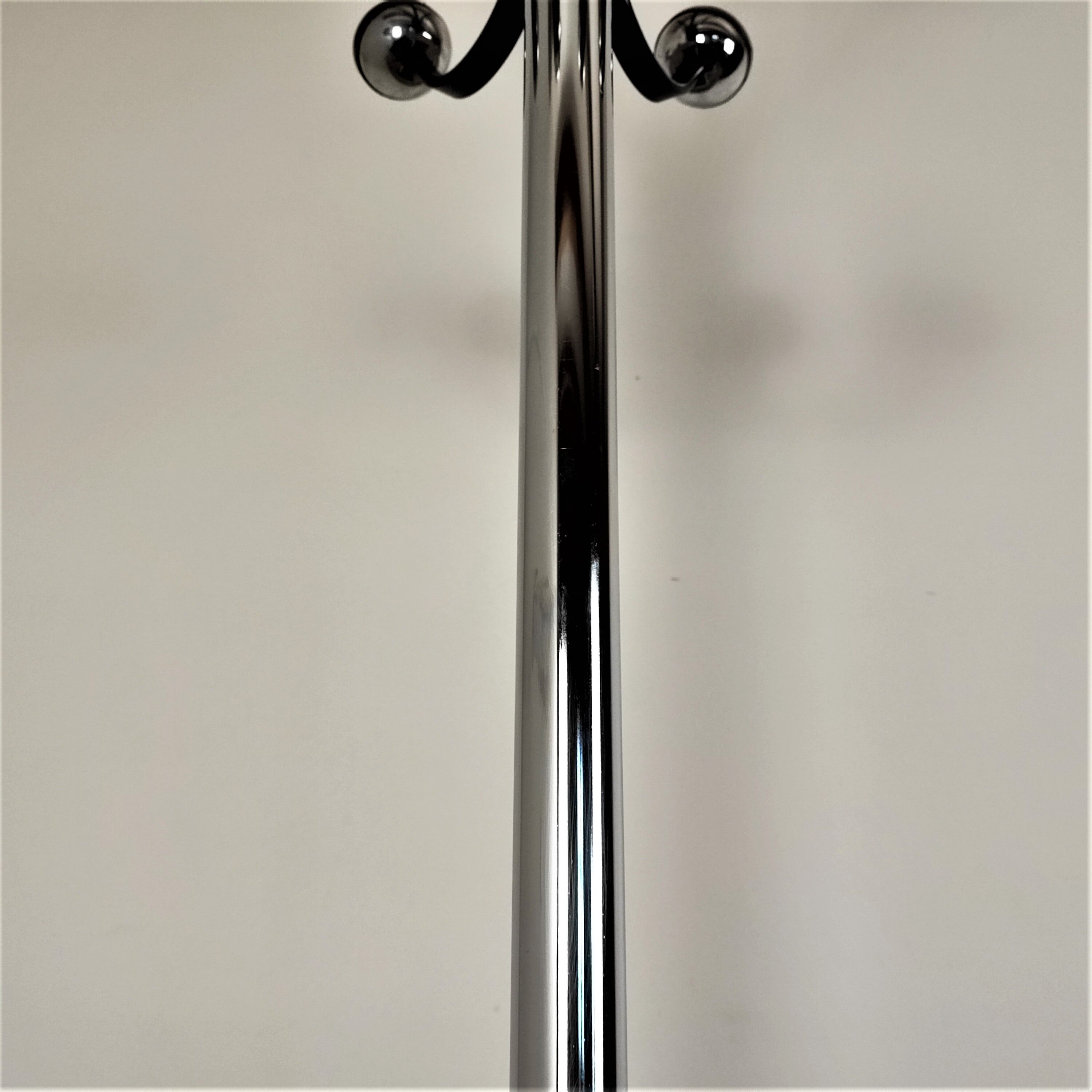 Chrome coat rack 70s