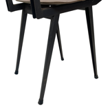 Set of four school chairs, Marko Holland  1960