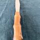 Serving knife with bamboo handle