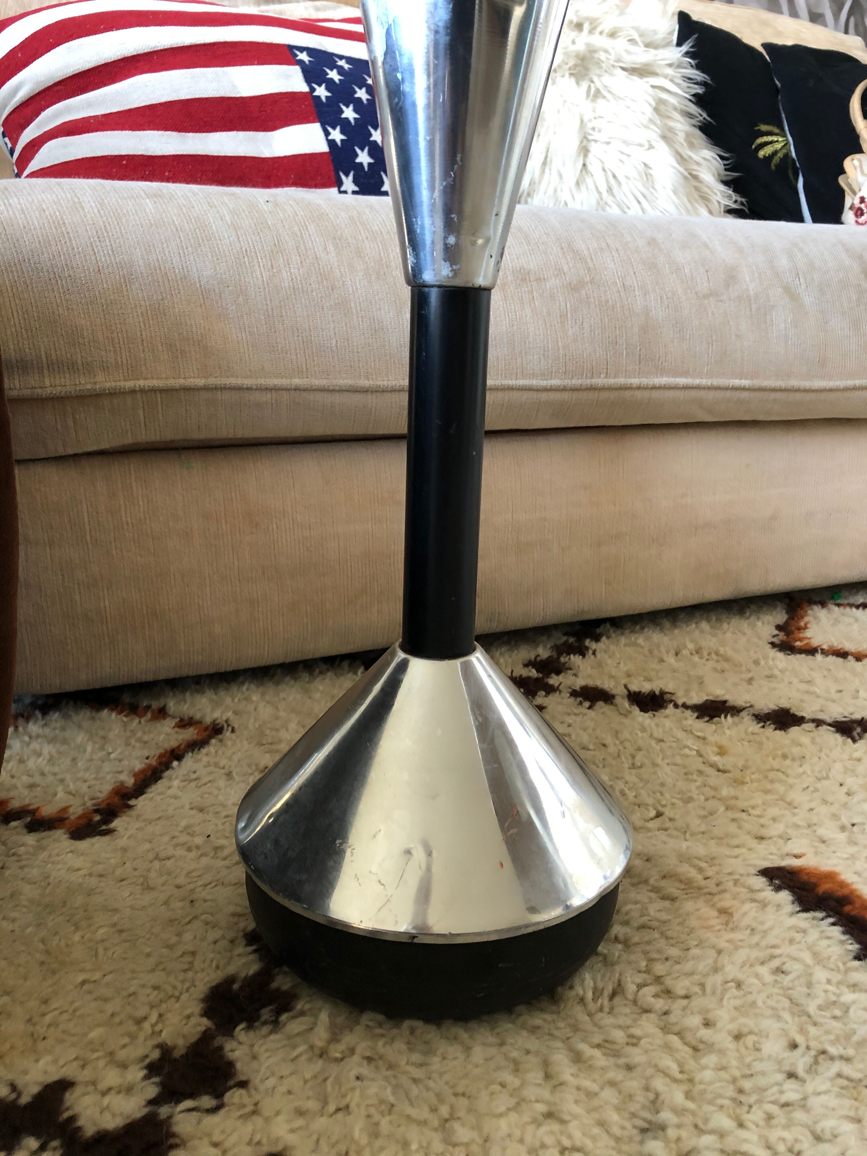70s standing ashtray