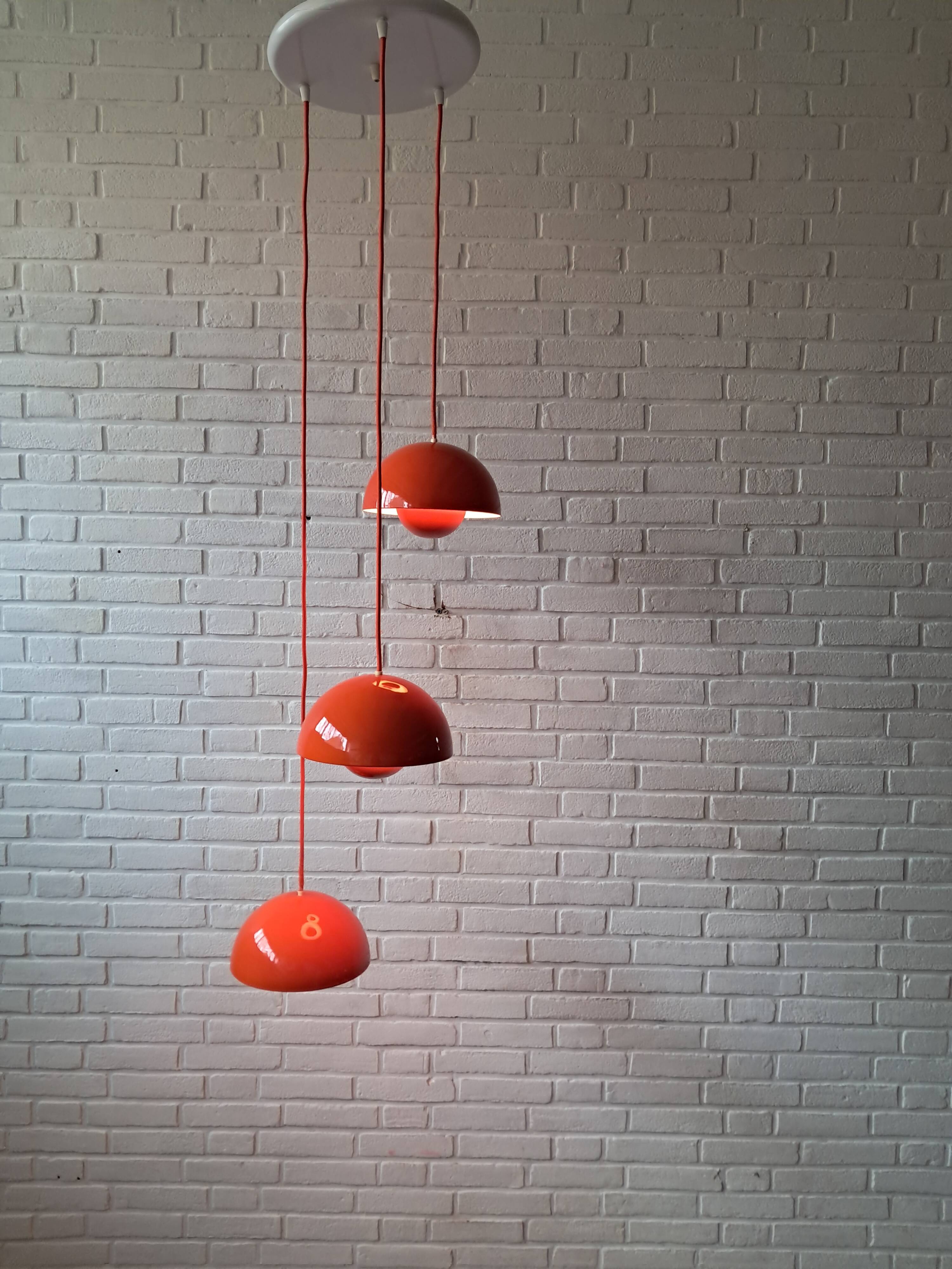 Flowerpot Hanging Lamp Verner Panton