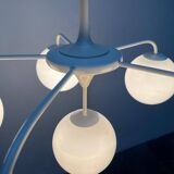 Swiss suspended chandelier from the mid-century space age by E. R. Nele for Temde, 1960s.