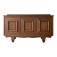Art Deco Solid Wood Sideboard – Sapele Mahogany – High Quality and Storage