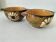 Vintage ear bowl duo