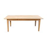 Elm farmhouse table spindle legs