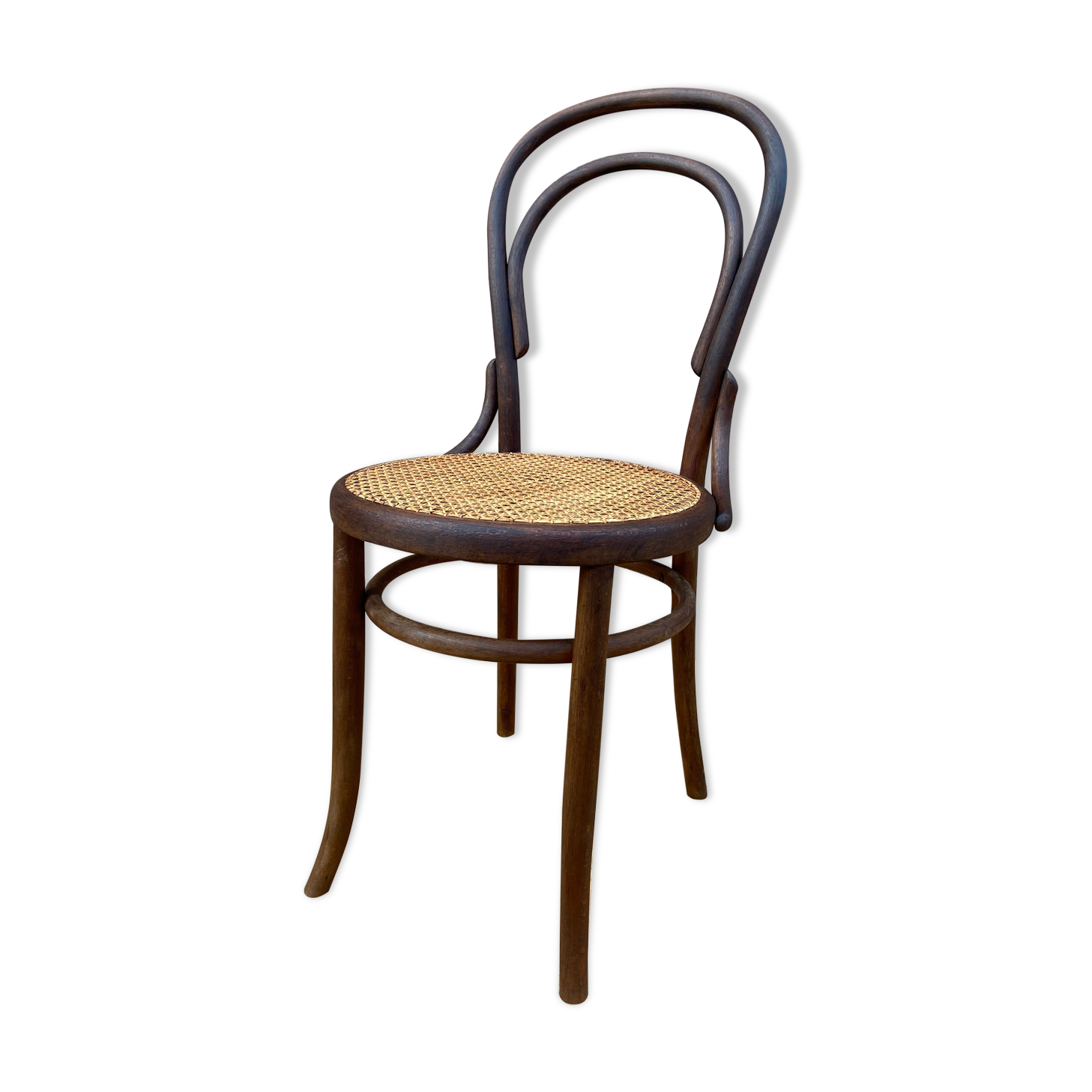 Bistro chair Nr 14 curved wood