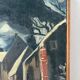 Hiver dans la rue, huile sur toile signée