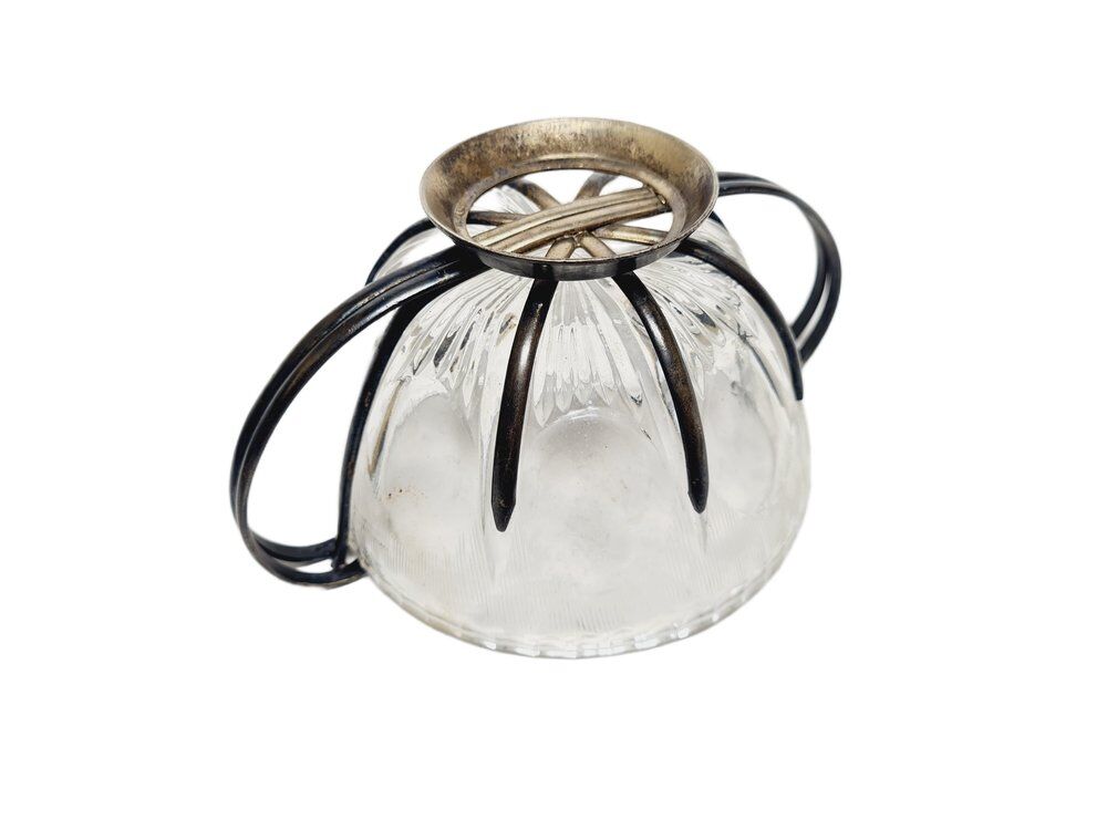 Art Deco sugar bowl from Hefra, Poland, 1970s