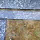 Grey marble fireplace
