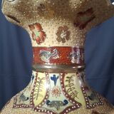 Large polychrome Chinese vase