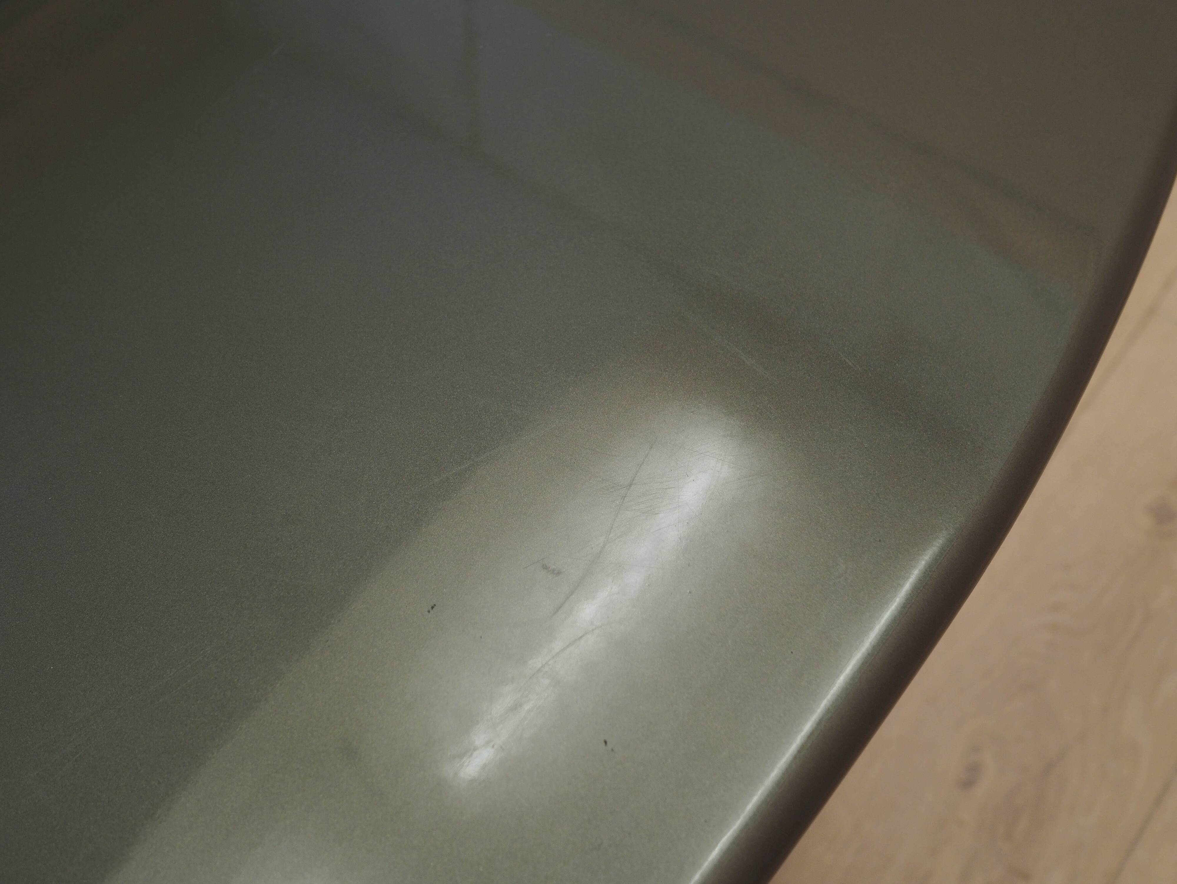 Grey coffee table, Italian design, 1970s, made in Italy