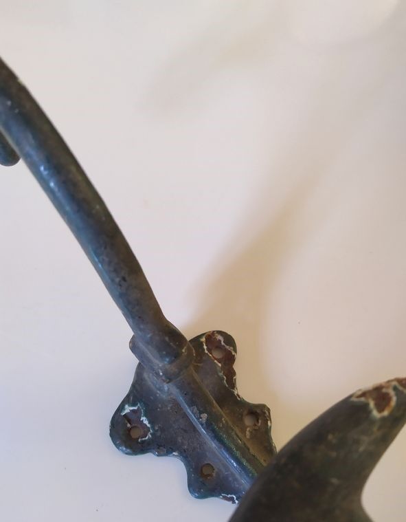 Old cast iron hook
