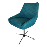 Knoll swivel chair with wool loops from the 70s