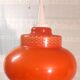 Orange vintage suspension - 1960s/70s