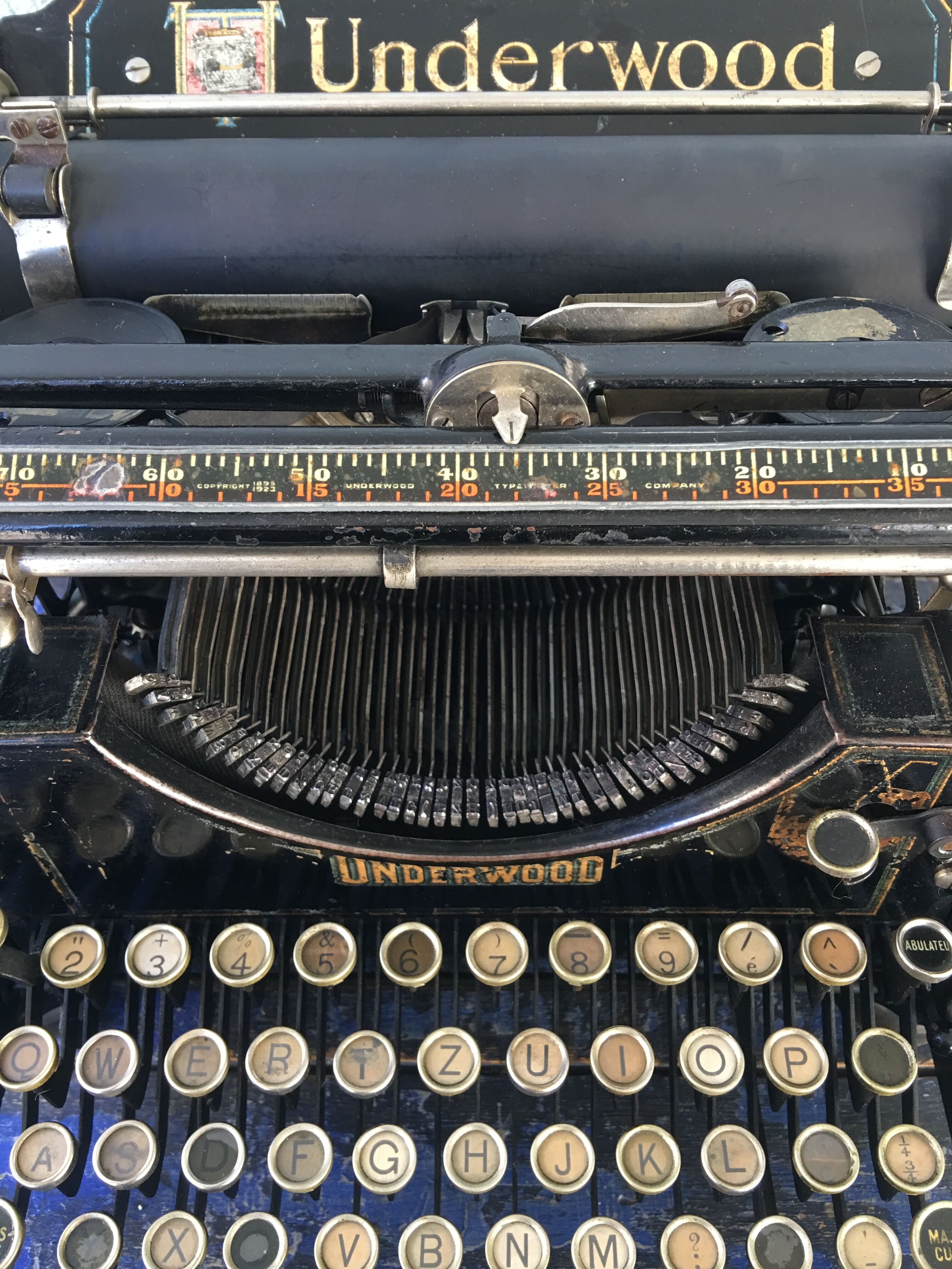 Underwood Typewriter, 1900
