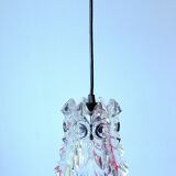 Crystal pendant lamp 70s
