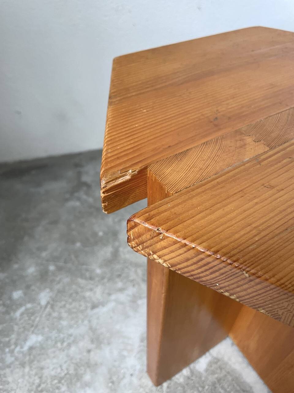 Pair of René Martin stools