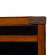 Authentic Models Bombay Campaign style side tables or Night stands 1970s En