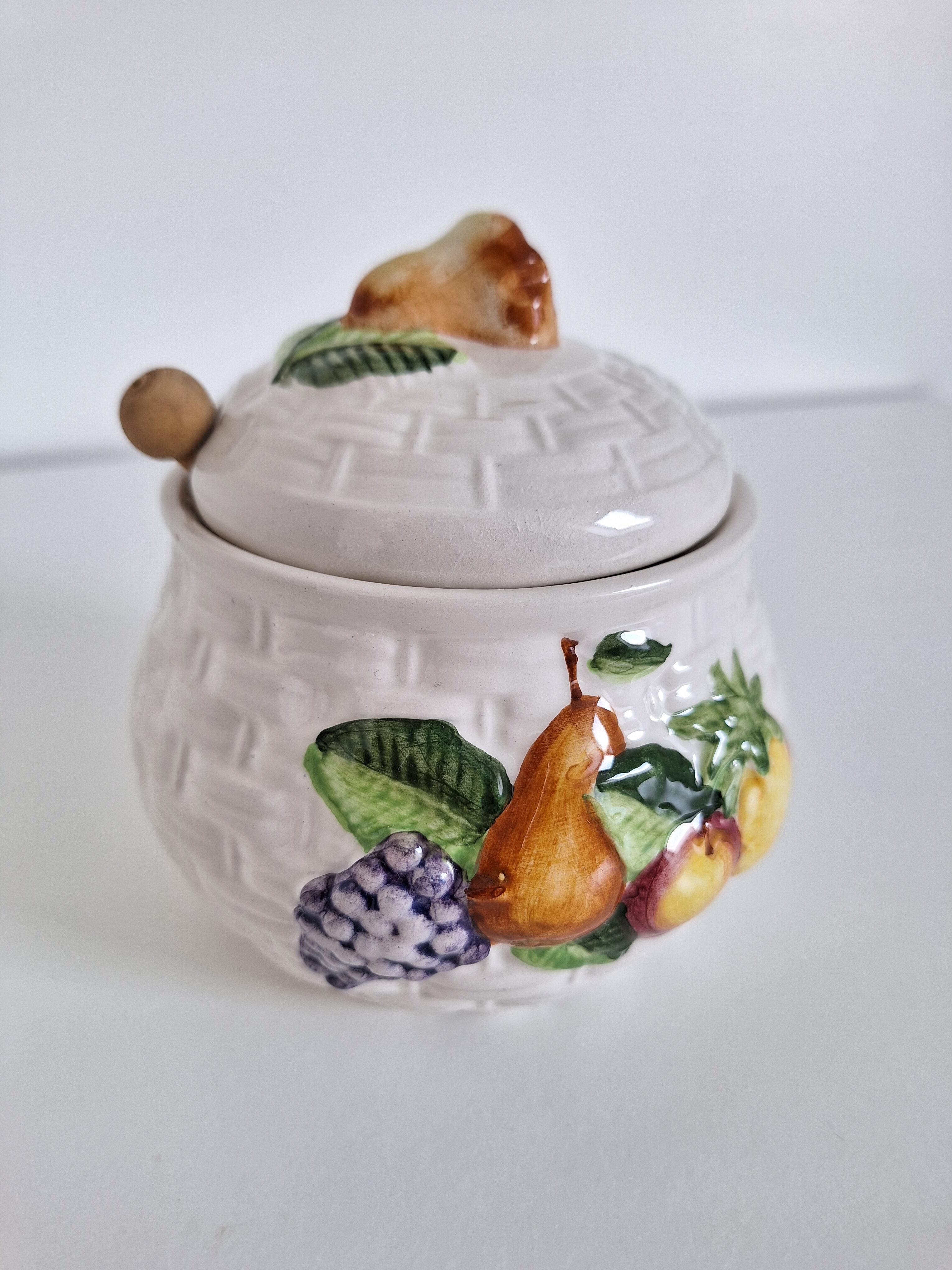 Vintage jam sugar bowl