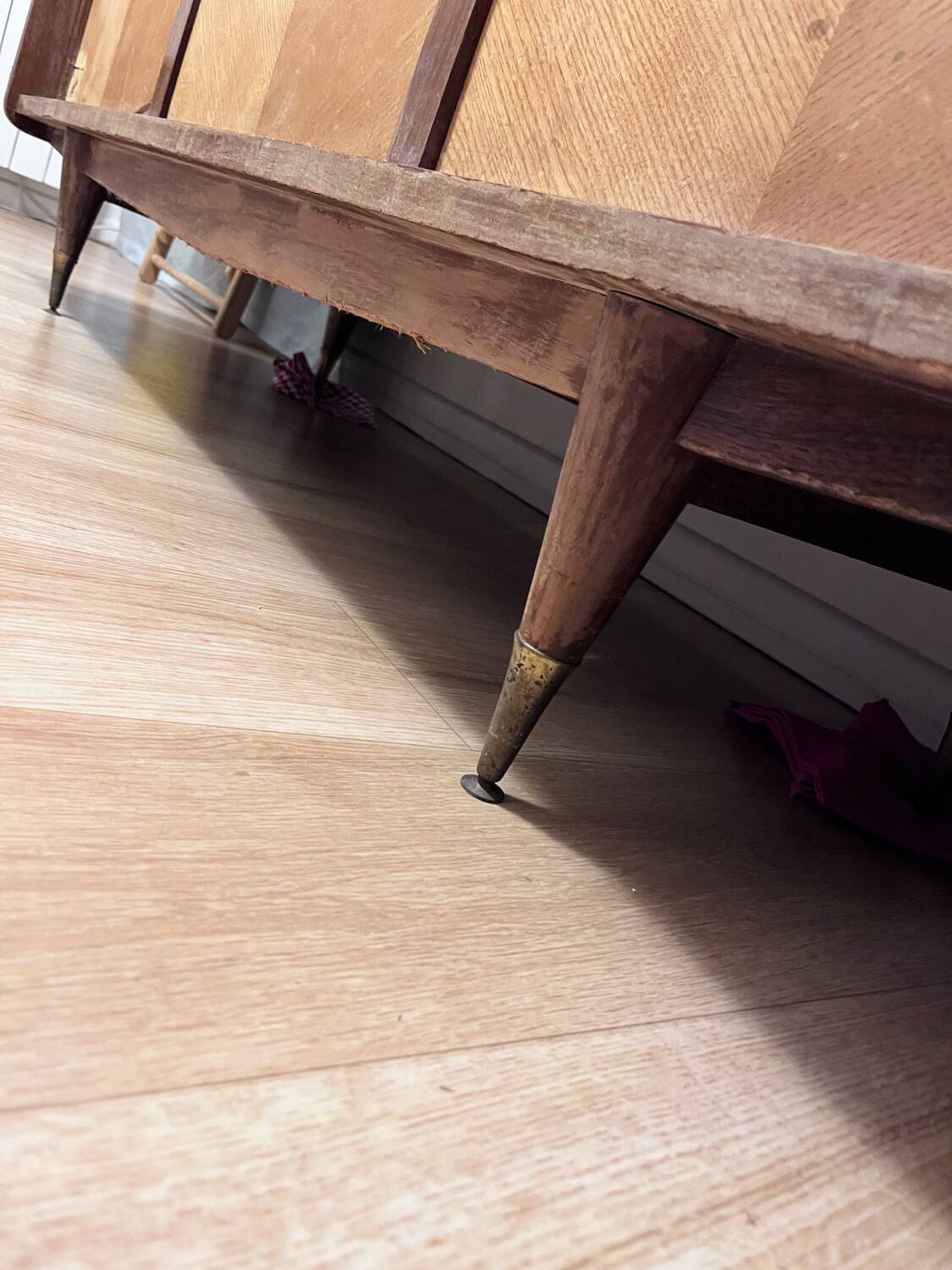 1960s wooden wardrobe