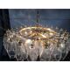 Paire de lustres en verre de Murano