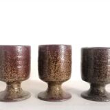 Stoneware service La borne by Guy baudat