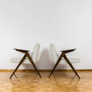 Pair of Model 300 177 Bunny Armchairs, 1960s