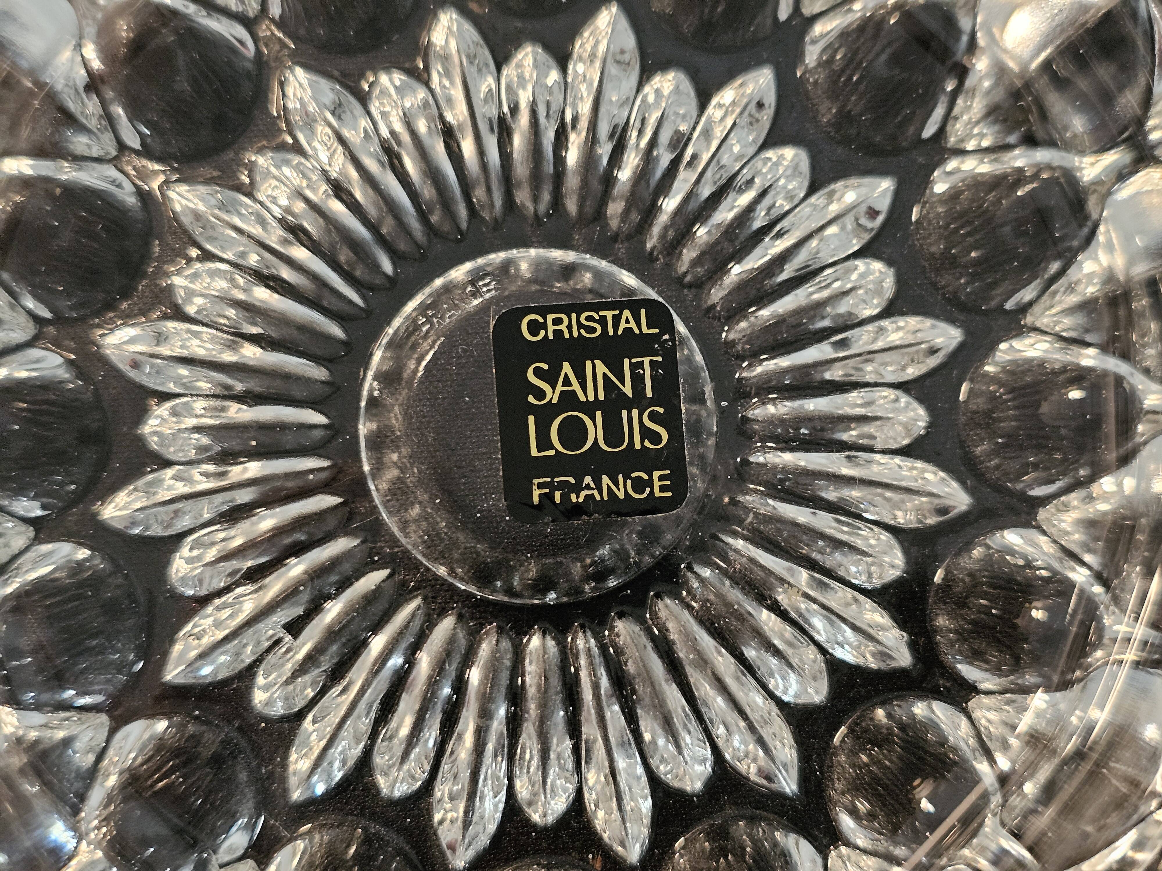 Cendrier cristal Saint-Louis