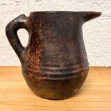 Old terracotta pitcher