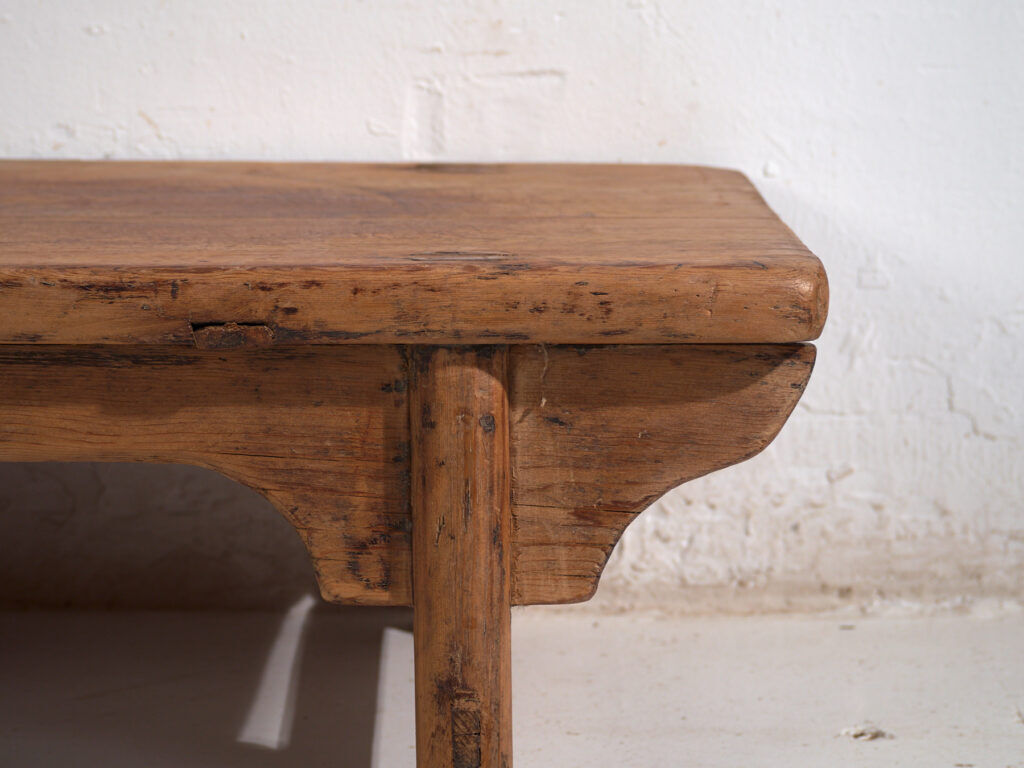 Antique pine coffee table – China, circa 1930